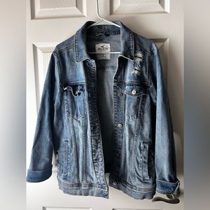 Hollister Distressed Jean Jacket